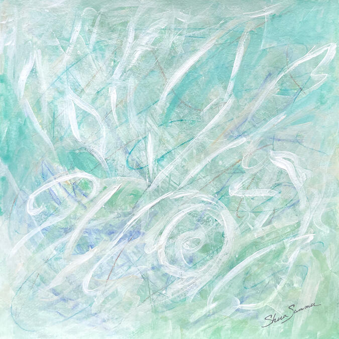 Artfully Sky Dancing I | 12x12 | $135