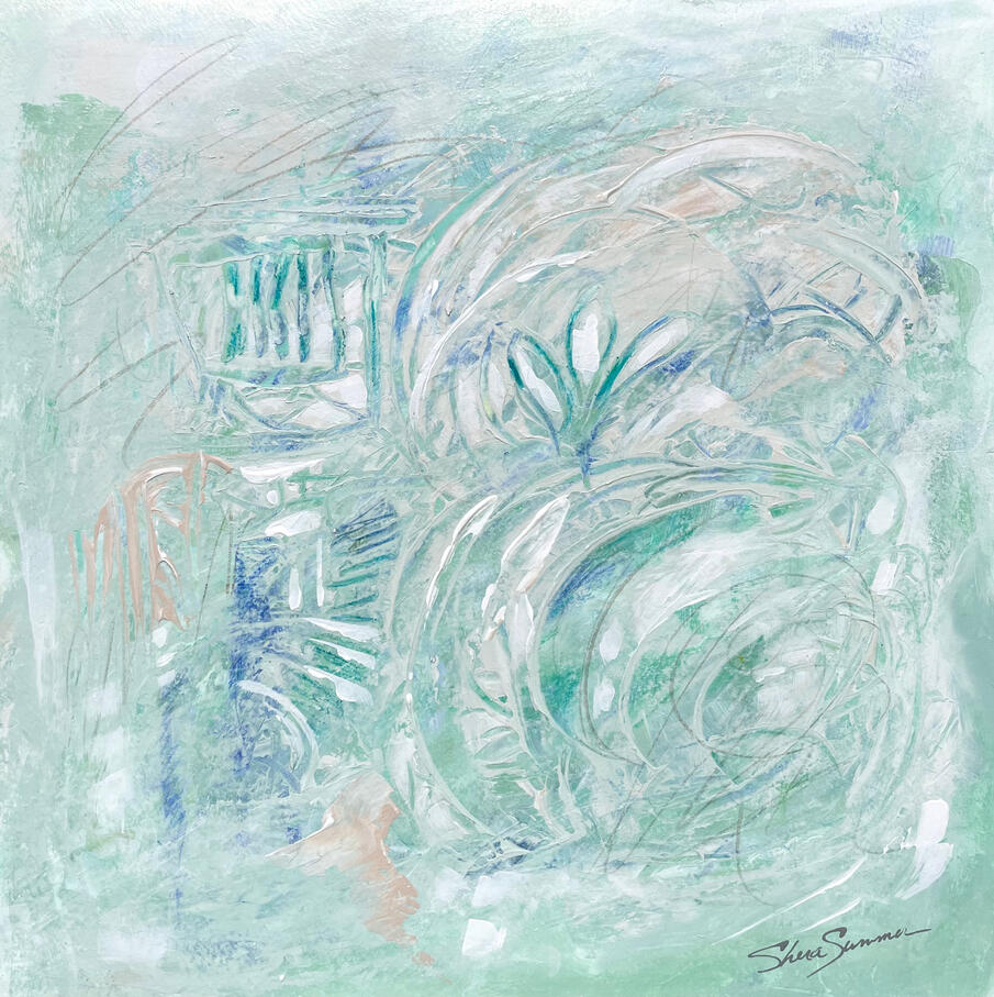 Between The Land & Sea I | 12x12 | $135