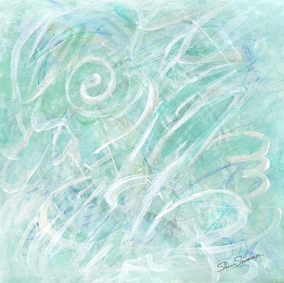 Artfully Sky Dancing II | 12x12 | $135