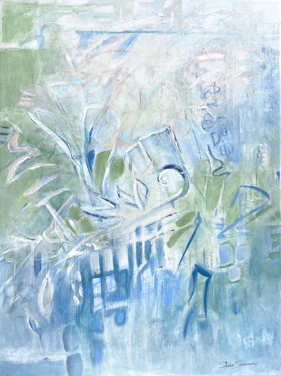 Blue Jean Baby | 18x24 | $635
