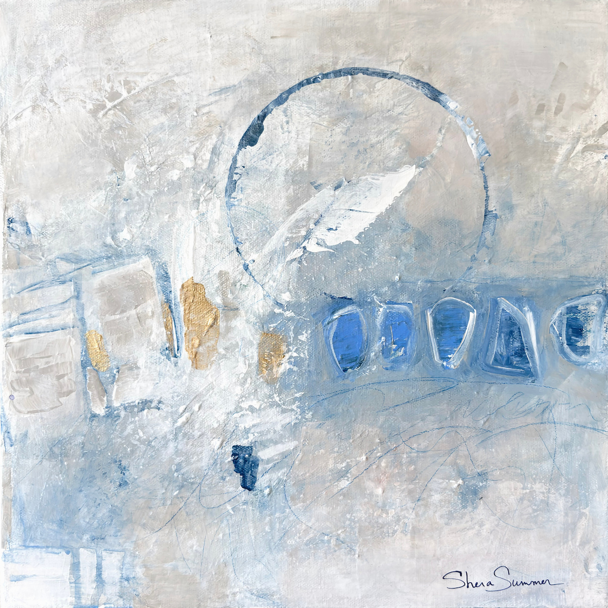 Waiting For A Sign | 14x14 | $395