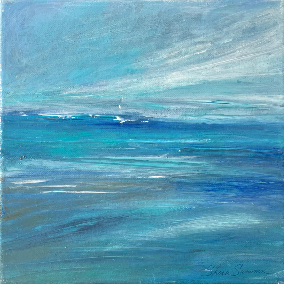 Into the Blue II | 10x10 | $160