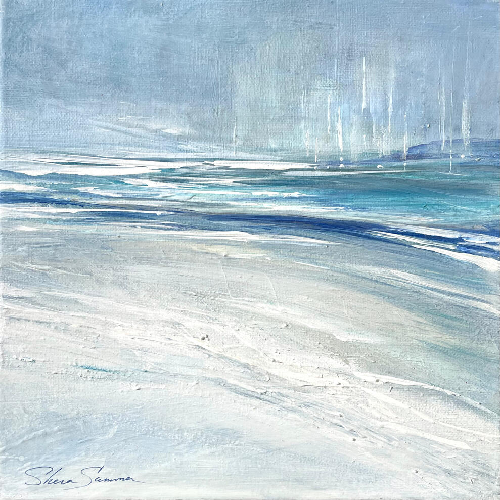 Sea Foam | 10x10 | $160